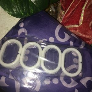 Shower curtain used
